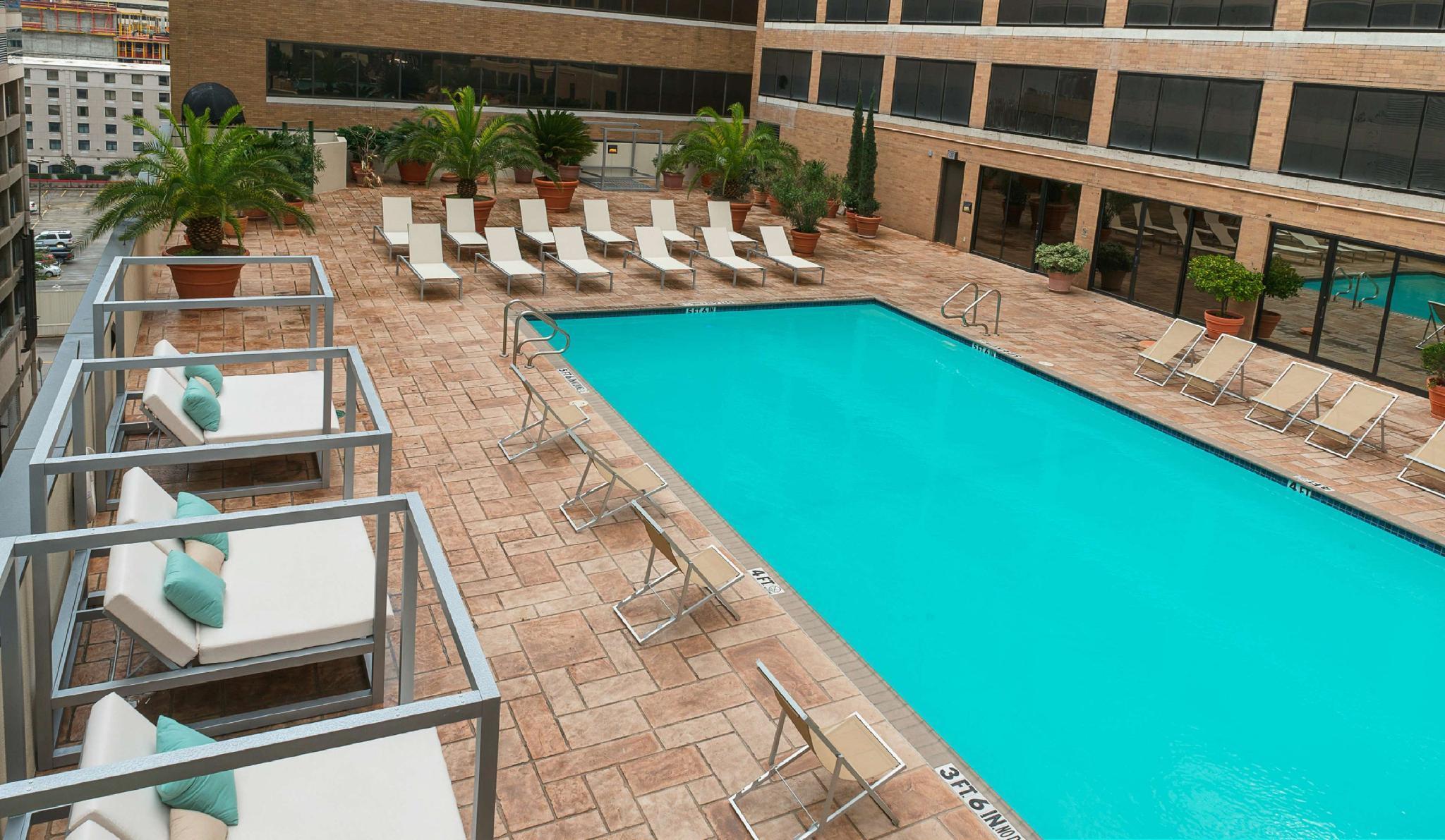 Hôtel Hilton Houston Plaza/Medical Center Extérieur photo